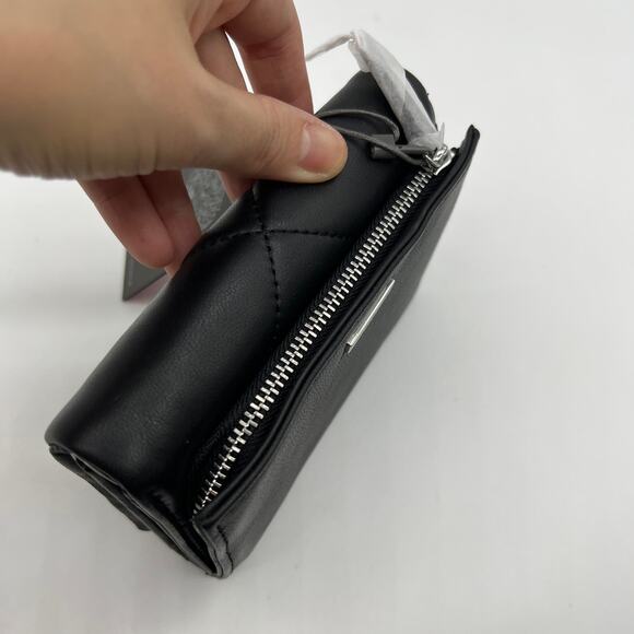 Vince Camuto Doty Wallet	Black Leather Size Small - Picture 7 of 16